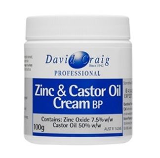 ZINC AND CASTOR OIL CREAM 100G