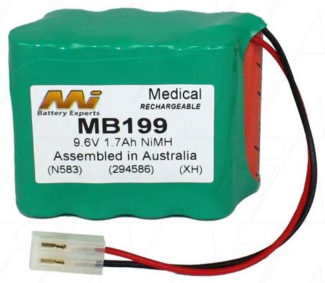 BATTERY ECG CARDIOLINE AR600
