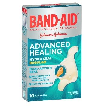 BAND-AID ADVANCED HEALING REGULAR 10s