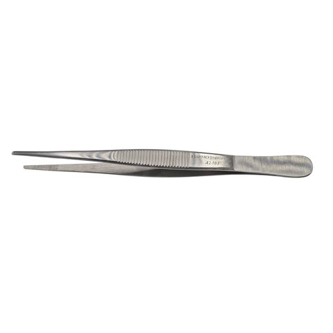 FORCEPS DRESSING DELICATE TIP 13CM