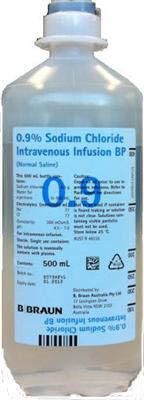 IV SOLUTION SODIUM CHLORIDE 0.9% 500ML