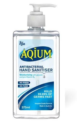 HAND SANITISER AQIUM 375ML