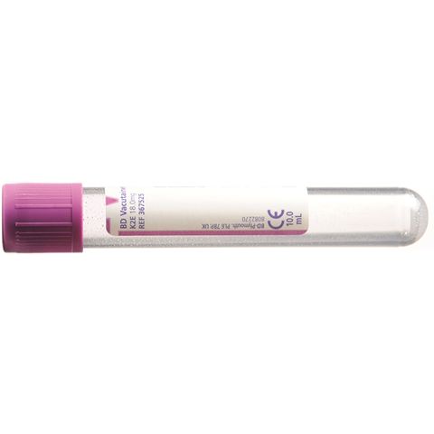 TUBE EDTA PURPLE TOP K2 10ML