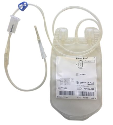 BLOOD BAG FENWAL DRY PACK 600ML